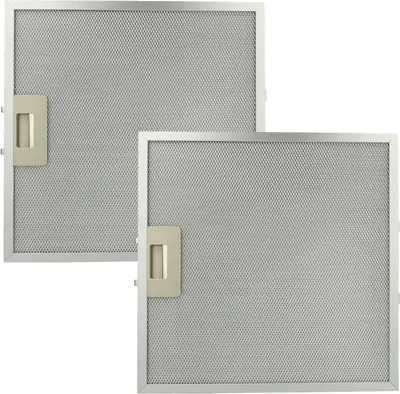 Produktbild von vhbw 2x Filter Metallfettfilter kompatibel mit Elica Dunstabzugshaube - 32 x 32 x 0,85 cm, Metall