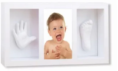 Obrázok produktu pre 3D odtlačok pre ručičku a nožičku s rámečkom na fotky Cangaroo