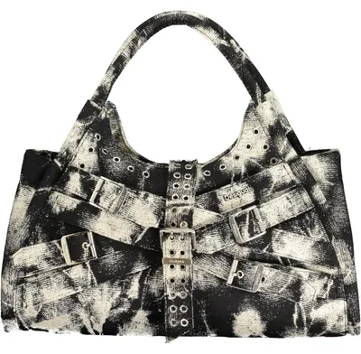 Produktbild von Stylische Schwarze Damenhandtasche mit abnehmbarem Schultergurt