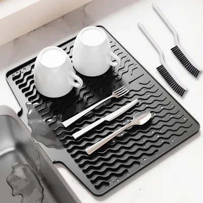 Produktbild von Omgoods – Silikon-Abtropfmatte, 40 x 30 cm, für die Küche