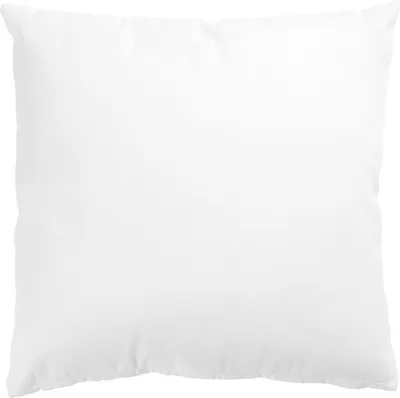 Produktbild von Dekokissen mit Motiv draußen / Outdoor Zierkissen waschbar Design weiss Unifarben Sofakissen ohne Füllung