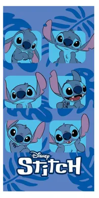 Zdjęcie produktu dla Ręcznik plażowy Stitch – 70 x 140 cm