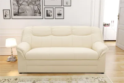 Produktbild von DOMO Collection Sofa Berlin FK, 3 Sitzer Couch mit Federkernpolsterung, 3er Couchgarnitur 178 x 90 x 89 cm (BxTxH), beige