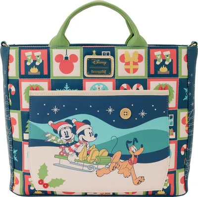 Obrázok produktu pre Disney by Loungefly Tragetasche Mickey and Minnie Holiday