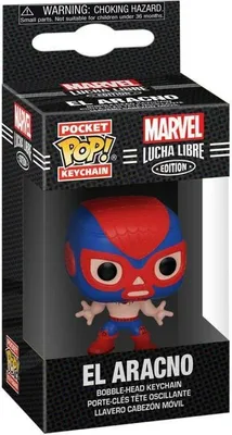 Zdjęcie produktu dla Brelok POP: Marvel Luchadores - Spider-Man (brelok)