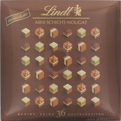 Produktbild von Lindt & Sprüngli Mini Pralinés Nougat, 1er Pack (1 x 165 g)