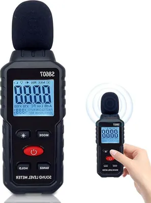 Produktbild von Lärmmessgerät - 30 dB bis 130 dB - TFT-Display mit Hintergrundbeleuchtung - Störungen durch laute Nachbarn zuhause bekämpfen