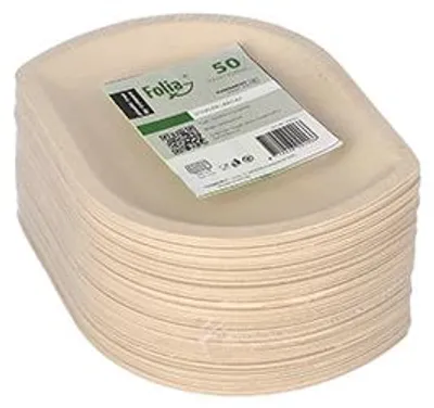 Produktbild von Snacktrays Zuckerrohr 1 cm x 13,2 cm x 9,7 cm natur