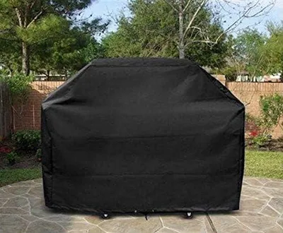 Produktbild von Grillabdeckung für den Außenbereich(L-170X61X117CM), staubdichte Grillabdeckung, reißfest und winddicht, schwarz