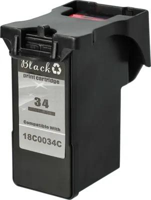 Produktbild von vhbw Tintenpatrone Schwarz kompatibel mit Lexmark Z818, Z816, Z815, Z812 Drucker (wiederaufgefüllt, 22ml)
