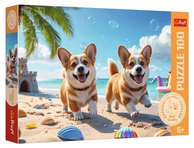 Produktbild von TREFL Puzzle Hund Corgi 100 Stü ck