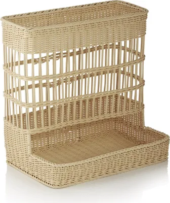 Produktbild von Brötchenschütte WEAVER PRO Systemkörbe, 60 x 49 x 60,5 cm, hellbeige, Polypropylen