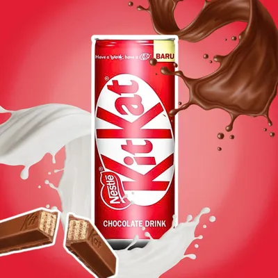 Produktbild von KitKat Chocolate Drink 220 ml – Getränk mit Schokoladengeschmack