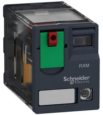 Immagine prodotto di Schneider RXM4AB2B7 - Relè miniaturizzato 4 CO con LED 24V AC