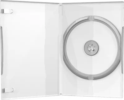 Produktbild von 10 DVD CD Hüllen slim 7mm transparent clear
