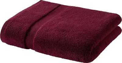 Produktbild von Duschtuch - Bordeaux - 70 x 140 cm - Baumwolle