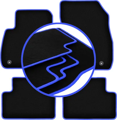 Immagine prodotto di Tappetini per auto CARLUX-BLUE per: Opel Zafira C Minivan (2012-2018)