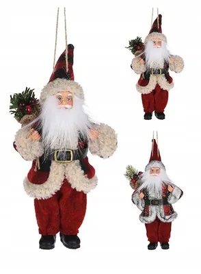 Productafbeelding van Kerstman, kerstornament, kerstdecoratie, 20 cm, 1 stuk.