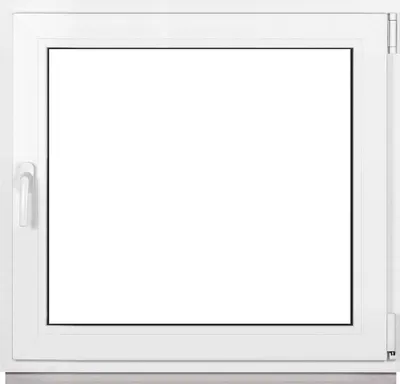 Produktbild von Framex Kellerfenster Fenster Kunststofffenster Weiß Breite x Höhe 95 x 85 cm (950 x 850 mm) 2fach (32 mm) Dreh Kipp DIN Rechts - Premium