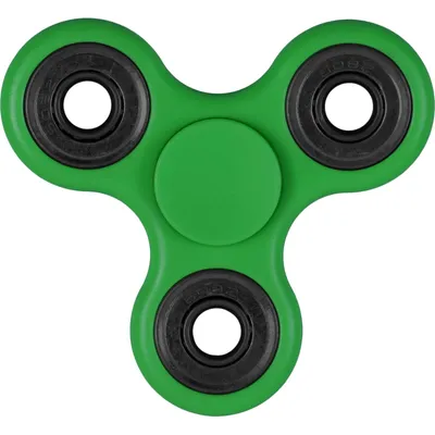 Produktbild von Tri Fidget Spinner - Finger Spielzeug in Grasgrün - Anti Stress Finger Toy