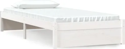 Obrázek produktu pro vidaXL Postel z masivu bílá 90x190 cm