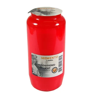 Produktbild von Bolsius Kompo-Öllicht Nr.7 rot