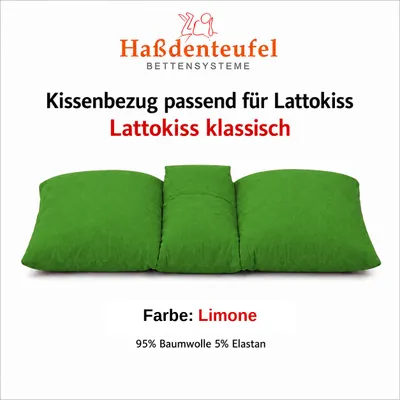 Produktbild von Kissenbezug passend für Lattoflex Lattokiss 35 × 80 cm