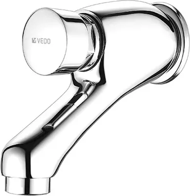 Immagine prodotto di Miscelatore temporizzato per lavabo a parete cromo