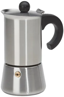 Image de IBILI - Cafetière expresso Indubasic, 2 tasses, 100 ml, en acier inoxydable, pour induction