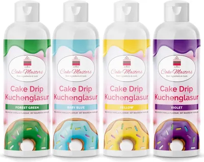 Produktbild von AOS Set | Cake Drip Candy & Fun 4er Set - 4x 250g