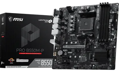 Image de MSI B550M-P (B550, AM4, mATX, AMD)