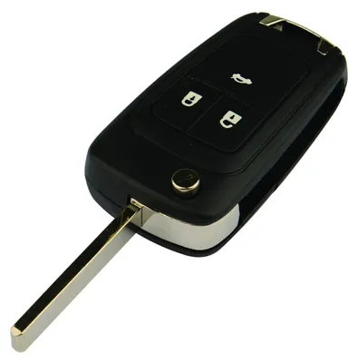 3-Knopf-Auto-Schlüsselgehäuse Flip-Faltbar kompatibel Opel Astra Insignia