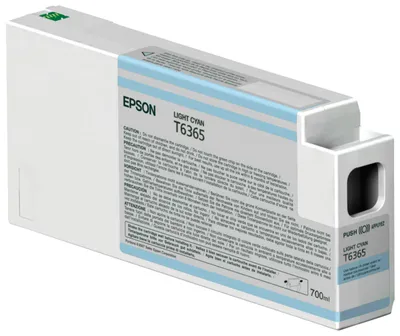 Produktbild von Epson Tintenpatrone light cyan T 636 700 ml              T 6365