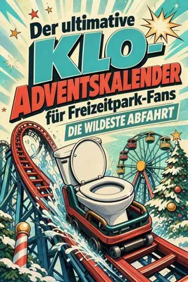 Produktbild von Der ultimative Klo-Adventskalender für Freizeitpark-Fans