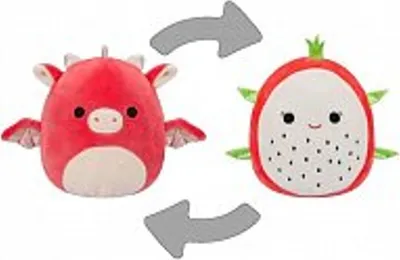 Obrázok produktu pre Squishmallows 2v1 Dragon Fruits Delita und Dragon Baiden