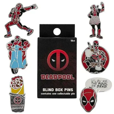Image de Marvel Loungefly Ansteck-Pins Blind Box Sortiment Deadpool (12)
