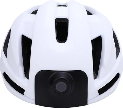 Zdjęcie produktu dla Kask rowerowy z kamerą Bluetooth 1080P HD Wideorejestrator WiFi Inteligentny kask rowerowy z tylnym oświetleniem Odtwarzacz muzyki Pilot zdalnego sterowania Biały