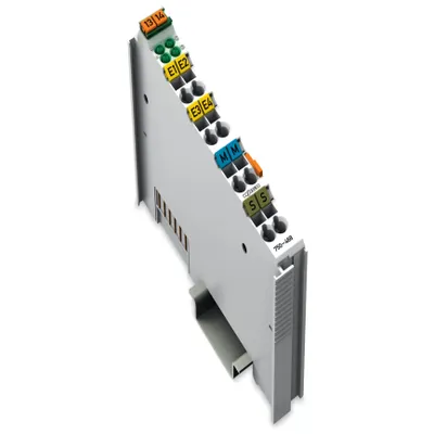 Produktbild von WAGO 750-468 4-Kanal-Analogeingang,DC 0 10 V, Single-Ended,lichtgrau