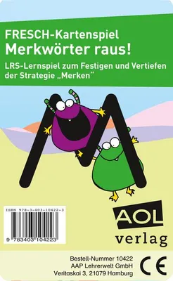 Obrázok produktu pre FRESCH-Kartenspiel: Merkwörter raus!