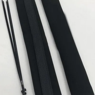 Productafbeelding van Motorvoorvorklaarzen - Schokafdekkingenbeschermer - KIMISS Doek - Schokdemperafdekking - Stofpreventie - Schokveringbeschermer voor Crossmotor (Zwart)