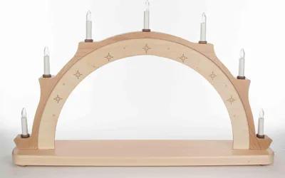 Zdjęcie produktu dla Łuk świecowy niewyposażony elektryczny HxLxW 40x68x11cm NOWOŚĆ