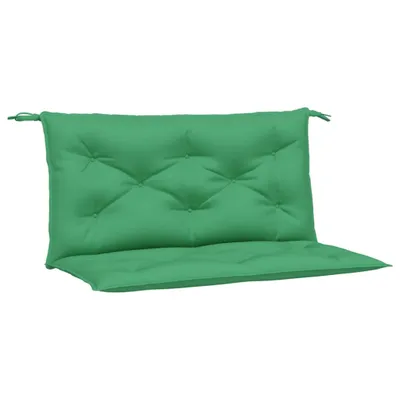 Produktbild von vidaXL Gartenbank-Auflagen 2 Stk. Grün 100x50x7 cm Oxford-Gewebe