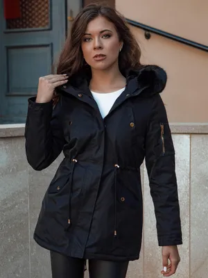 Cinzia Rocca Cappotti Donna Cappotti E Giacconi Abbigliamento Cappotto Invernale Lungo Isolato Da Donna Nero Bolf - Foto 5