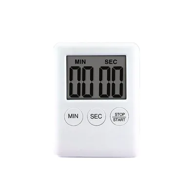Produktbild von Magnetic Square LCD Digital Timer Küche Küche Countdown Wecker Tools-Weiss