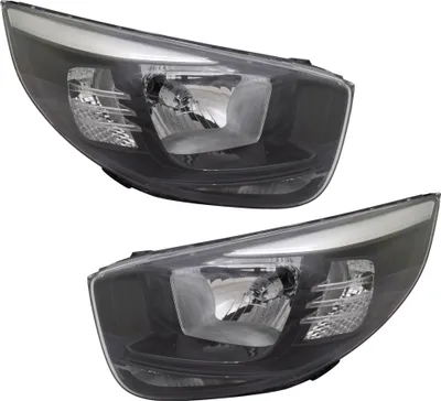 Produktbild von TYC Scheinwerfer Set für Kia Picanto JA ab 2017 H4 Halogen Motor LWR Stellmotor