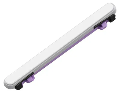Produktbild von Clappio, Ersatz Lautstärketaste für Galaxy Z Flip 6 Reaktionsschnell, Weiß
