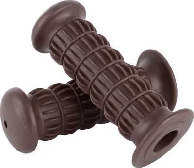 Obrázok produktu pre Gumová rukoväť na motocykel, univerzálne rukoväte riadidiel, 22–25 mm, tmavohnedá