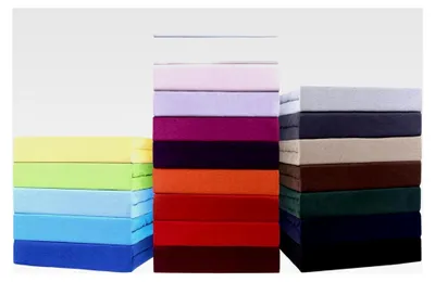 Produktbild von Jersey Spannbettlaken für Wasserbetten und Boxspringbetten 200x220cm bis 220x240cm in Rot