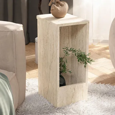 Produktbild von Skye Decor, Hochwertiger Beistelltisch (3 Teile) Sapphire Eiche, 100% Melamin | 1001