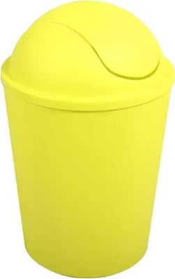 Immagine prodotto di MSV cestino per cosmetici Cestino per rifiuti con coperchio basculante da 5,5 litri in plastica verde